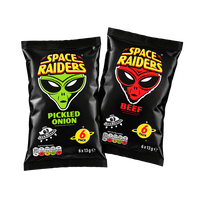 Space Raiders corn snack