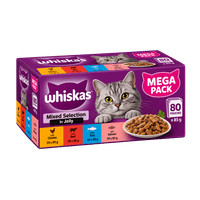 Whiskas Katzennahrung Mega Pack