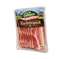 GENUSS 100% AUS ÖSTERREICH raclette bacon
