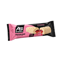 AS ALL STARS Protein Riegel mit Kern, Strawberry White Chocolate