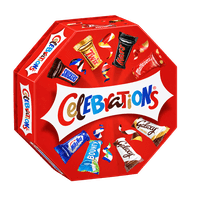 Celebrations Praline — When buying at least 3 items. Free combination of all confectionery.