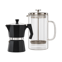 CROFTON Kaffeezubereiter Frenchpress, Espresso oder Cold Brew