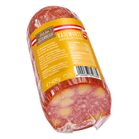 Ich bin Österreich cheese sausage