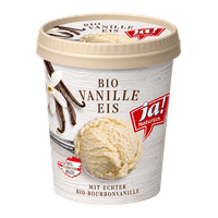 Ja! Natürlich Bio-Eis Vanille od. Schokolade
