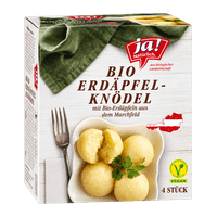 Ja! Natürlich Bio-Erdäpfelknödel tiefgekühlt