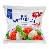 Ja! Natürlich Bio-Mozzarella