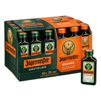 Jägermeister Kräuterlikör oder Orange Automatenpack