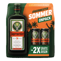 Jägermeister Kräuterlikör od. Sommer On Pack