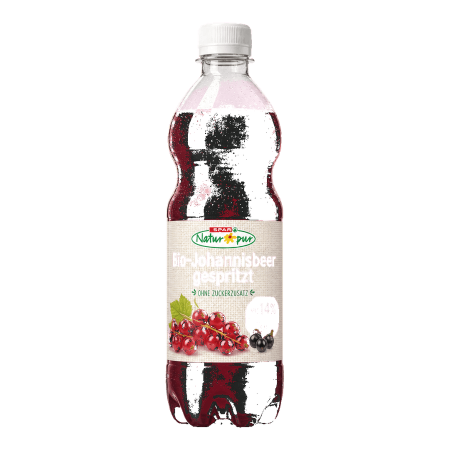 Bio-Johannisbeer gespritzt