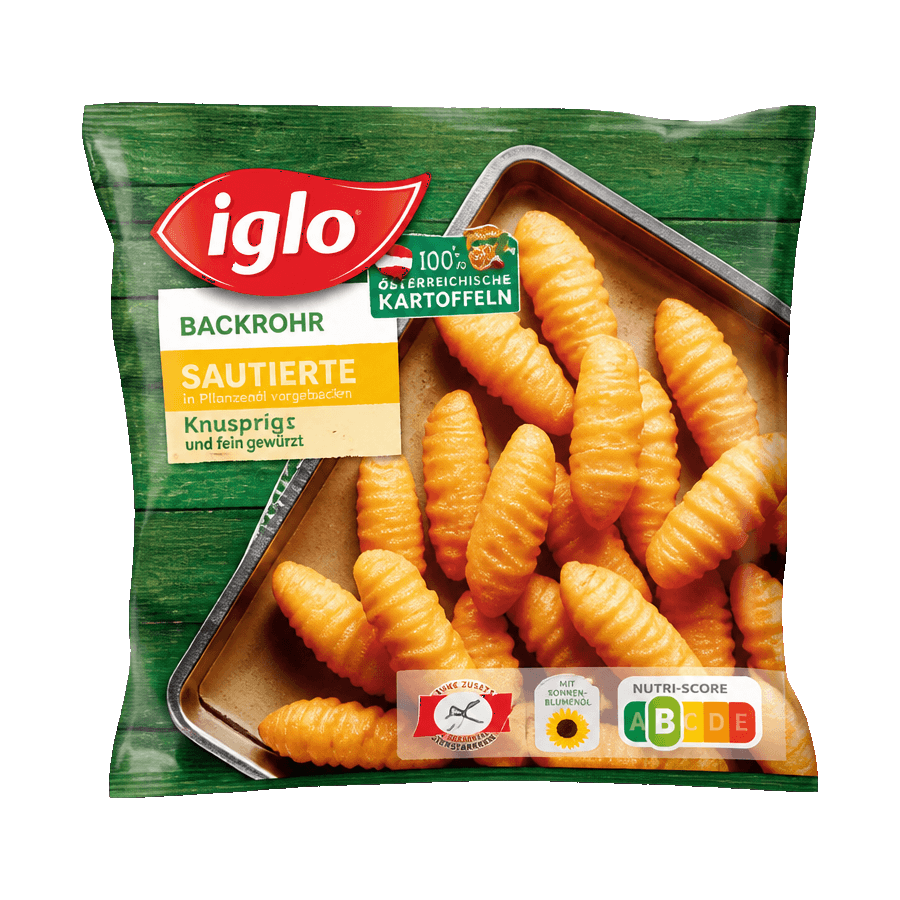 Iglo Kartoffelprodukte verschiedene Sorten