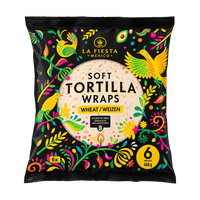 La Fiesta Mexico Soft wheat tortilla wraps XXL