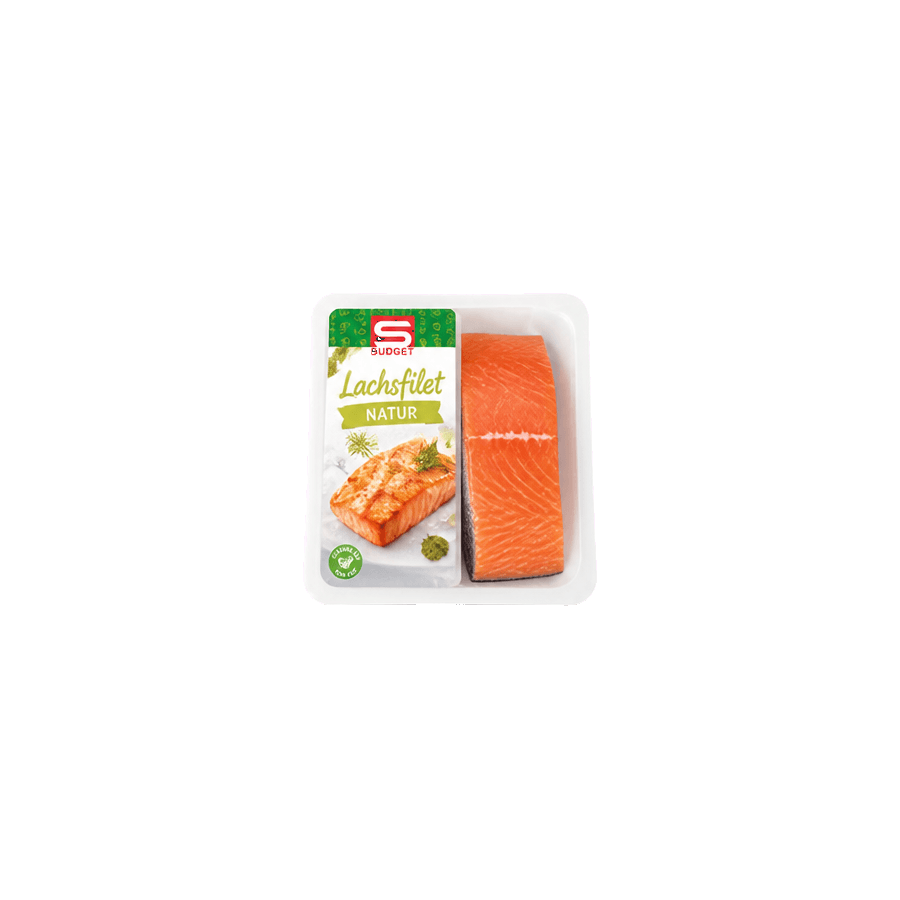 S-BUDGET Lachsfilet natur
