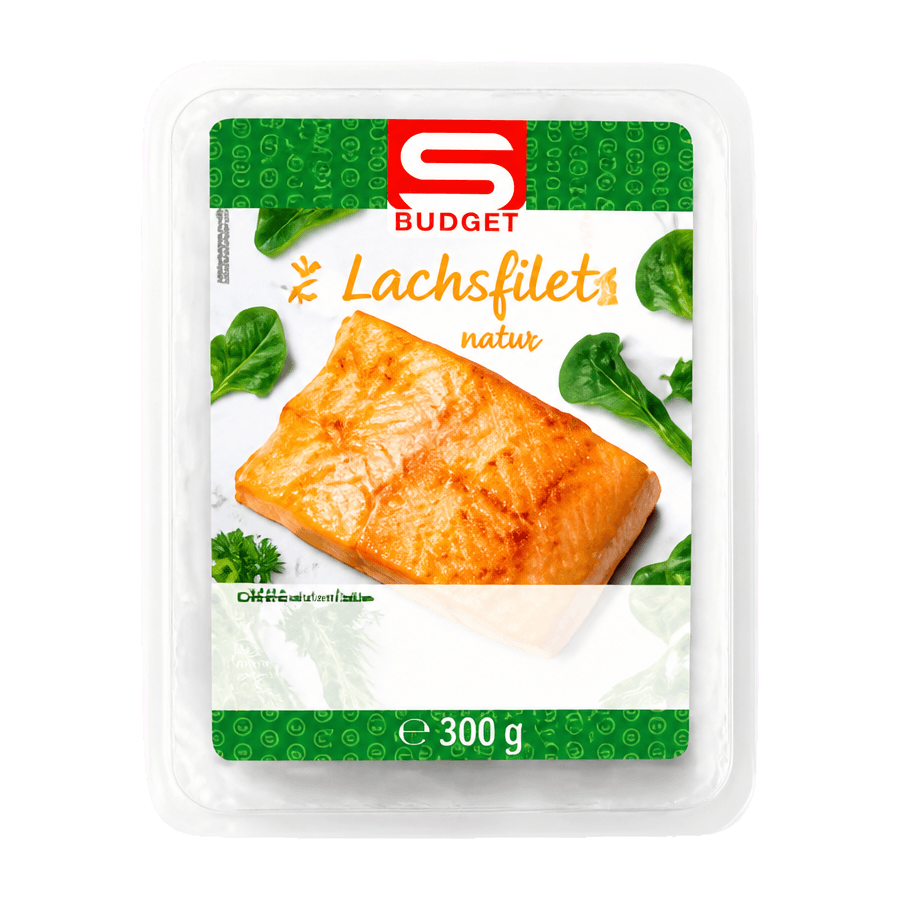 S-BUDGET Lachsfilet natur