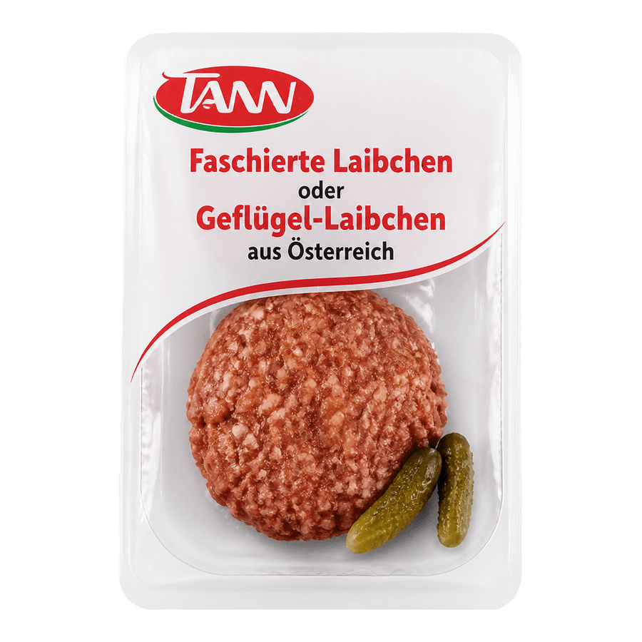 minced meat patties or poultry patties