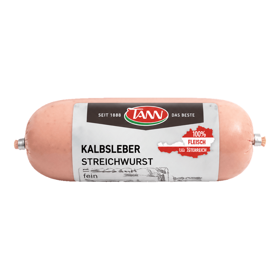 Kalbsleberstreichwurst fina ili namaz od jetre s bijelim lukom