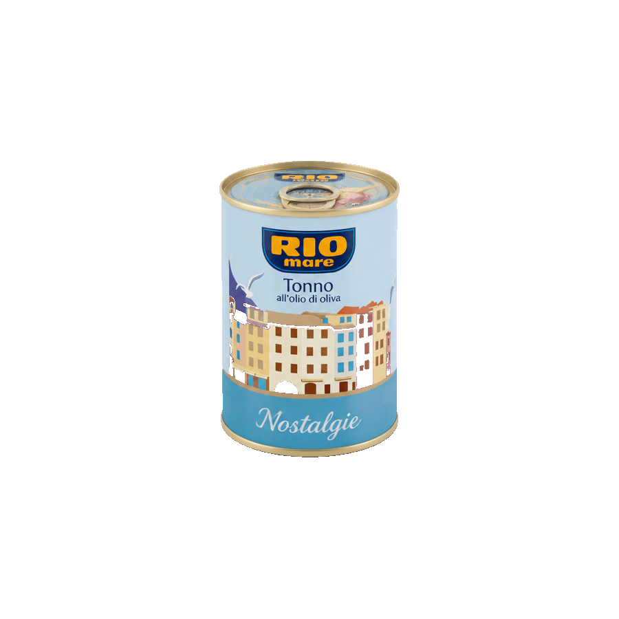 Rio Mare tuna in nostalgic can