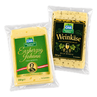 Obersteirische Molkerei Wine cheese or Erzherzog Johann