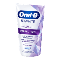 Oral-B 3D White Luxe Charcoal oder White Luxe Perfection Zahnpasta