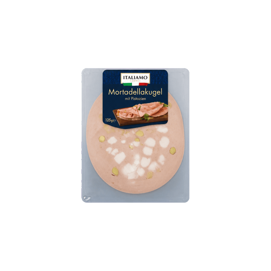 Italiamo Mortadellakugel mit Pistazien