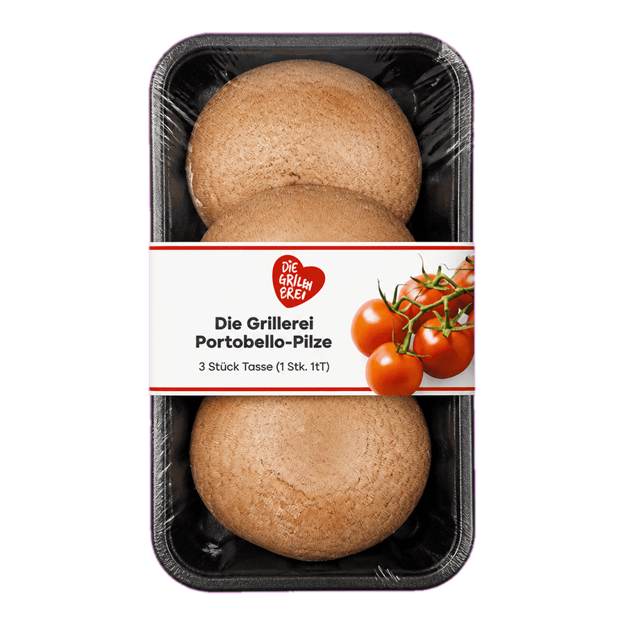 Die Grillerei portobello gombák