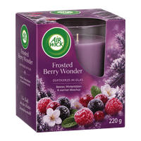 Air Wick Duftkerze im Glas Frosted Berry Wonder, 0.22 kg