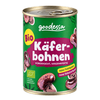 GOODESSA Bio-Käferbohnen Konserve