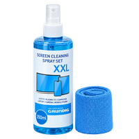 Grundig screen cleaning spray set with cloth