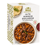BILLA Genusswelt Hirschgulasch sous-vide