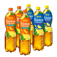 BILLA immer gut Eistee Pfirsich oder Zitrone