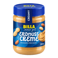 BILLA immer gut Erdnuss Creme