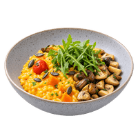 BILLA Marktküche Kürbisrisotto mit Pilzen