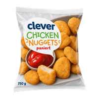 clever Hühner Nuggets