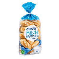 clever Milchbrötchen