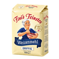 Finis Fine wheat flour, medium-grain