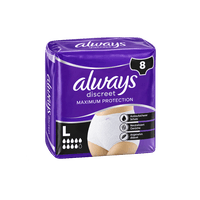 ALWAYS DISCREET Pants Plus or Maximum Protection