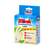 BLINK Tek kullanımlık eldivenler Lateks veya Nitril 10 adet