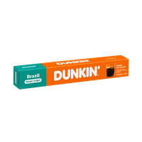DUNKIN' coffee capsules, Brazil