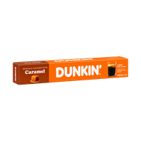 DUNKIN' coffee capsules, caramel