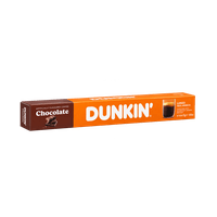 DUNKIN' coffee capsules, chocolate