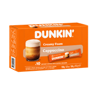 DUNKIN' coffee sticks, cappuccino