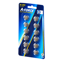 A-Force LR44 gumbaste baterije