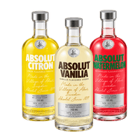 Absolut Vodka Citron, Vanilia or Watermelon