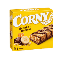 Corny bars, various flavours 96g