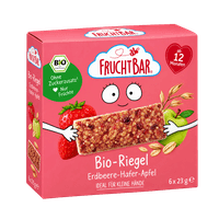 Fruchtbar Bio yulaf barı çeşitli çeşitler 12 aydan itibaren
