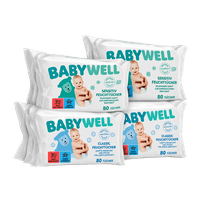 BABYWELL Wet wipes sensitive or classic