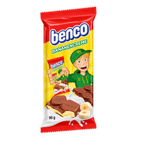 Benco chocolate bar with banana cream