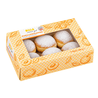 BILLA immer gut apricot doughnuts 6 Stück