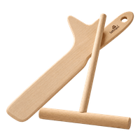 Birkmann Crêpes-Set 2-teilig Buchenholz