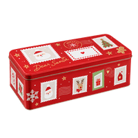 Birkmann Gebäckdose XXL Dear Santa 40 × 20 cm