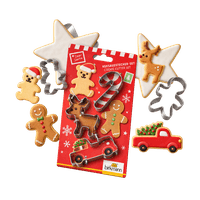 Birkmann Keksausstecher-Set Dear Santa 5-teilig